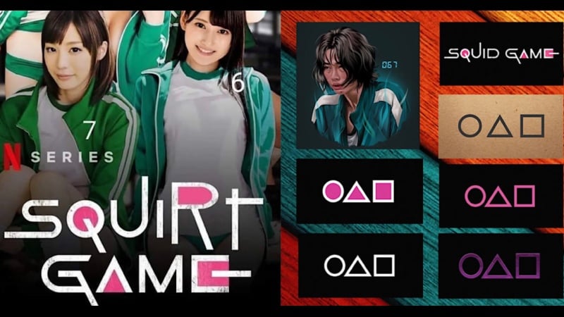 Gioco di squirt (episodio 2) gioco di calamari [coreano, giappone, asiatico, porno, sesso, lesbica, tette, milf, adolescente, hardcore, erotico, anale, parodia