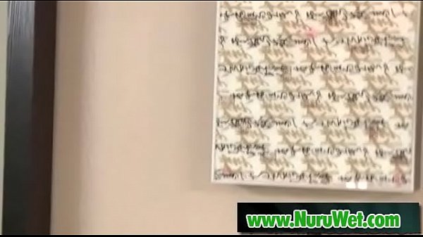 Busty japanesse masseuse gives nuru massage 01