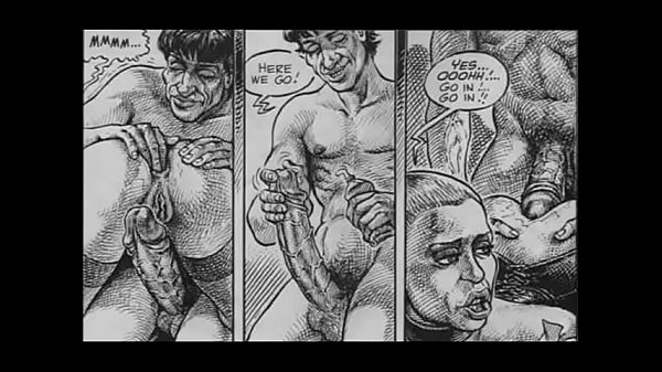 Comic mag große Schwänze