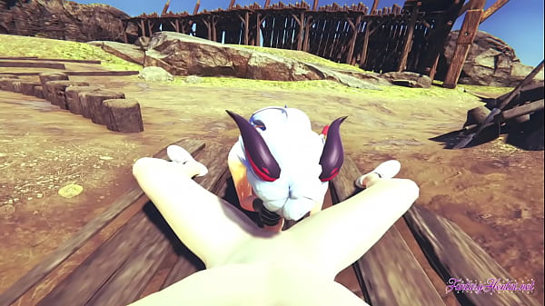 Genshin Impact Hentai - Ganyu Mamada POV y follada con creampie en la boca y el coño