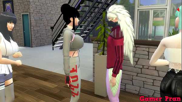 Hinata and her friends Cap 10 Madara went to train and Videl tells her that she can help her do some exercises, he takes off her clothes and fucks her on the machine