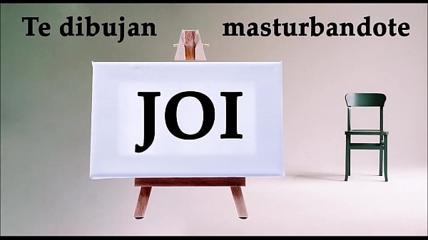 JOI – Sie zeichnen dich beim Masturbieren im Kunstunterricht an. Spanisches Audio.