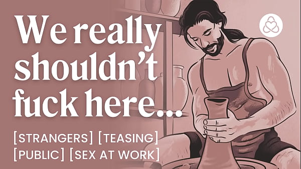 ASMR-Audio-Porno: Sexy Töpferlehrerin fickt dich nach dem Unterricht &ndash_ Fremde &amp_ öffentlicher Sex &ndash_ erotisches Audio-Rollenspiel für Frauen