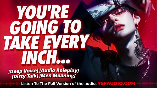 (Audio Porn) Hung Goth Boy PINS YOU DOWN You While You Call Him Daddy