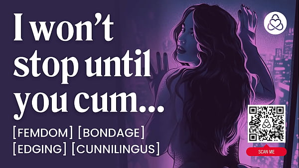 ASMR-Audio-Porno: Domina fickt ihren unterwürfigen Mann beim ersten Date – Bondage & Edging – Erotische Audio-Rollenspiele