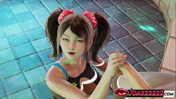 泳池派对上的 3D 无尽 Ituki 规则 34 动画 &ndash_ 大鸡巴打手枪刺激和只有舌头舔没有手戏弄