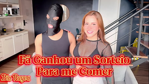 F&atilde_ sortudo ganhou sorteio pra me comer!