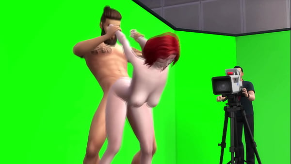 Il regista filma il film Vedova Nera - The Sims 4