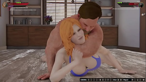 Ethan contro Olwen (Naked Fighter 3D)