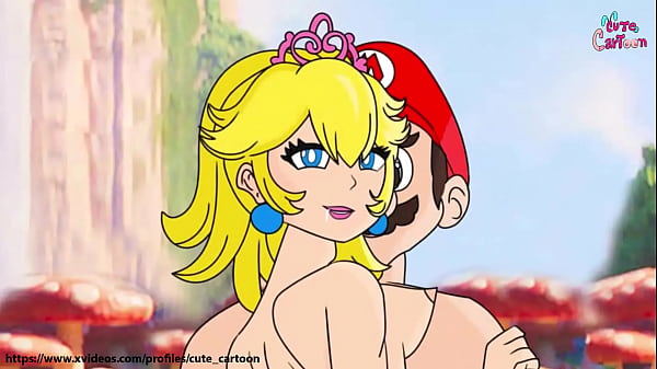 Mario and princess peach