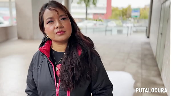 PutaLocura - Chubby Colombian Aneko is caught by Torbe and swallows his cum