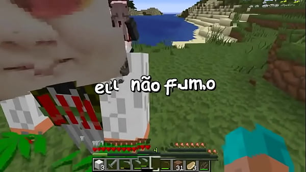 Saiko joue à Minecraft en étant coquine et énervée