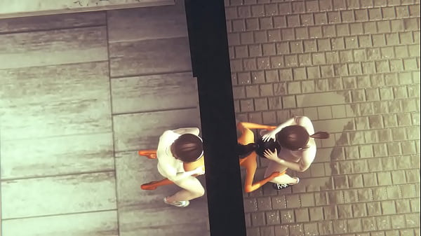 Yaoi Femboy – Simon Handjob und Dreier, sexy Sex-Twink – Sissy-Crossdress, japanischer asiatischer Manga-Anime-Film, Spielporno, Schwul