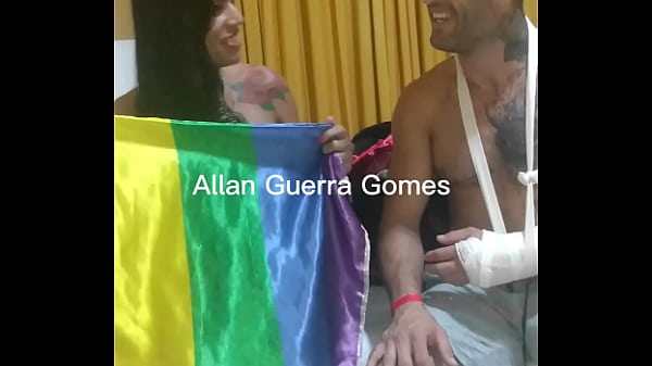 No dia da minha luta minha f&atilde_ linda foi me ver no hotel e me dar aquele apoio e me encentivar a continuar a lutar MMA Allan Guerra Gomes lutador de MMA