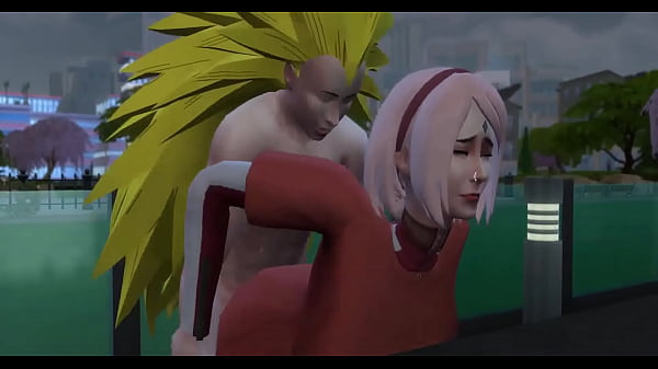 Naruto Hentai Episode 58 radio invites Sakura, they end up liking each other and fucking outdoors no matter who sees them