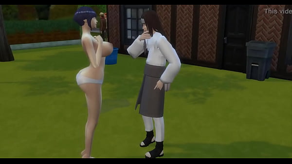 naruto hentai episódio 46 a inocente hinata é ameaçada pelo amigo neji que coloca o pau na bunda dela e o transforma em um tanque de leite