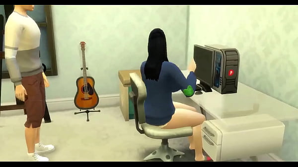 火影忍者无尽第 20 变态家庭 博人与他的父亲鸣人谈话，与他的女朋友萨拉达进行三人行，萨拉达想要在她体内有两根鸡巴，让她全身充满牛奶