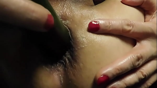 Three dildos and a zucchini, for porn lovers