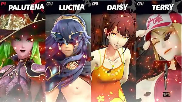 Gameplay normal de Smash Ultimate, rien de obscène ici